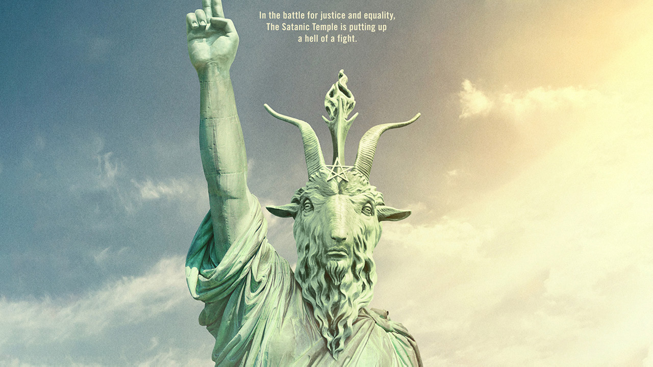 Movie poster for "Hail Satan?"