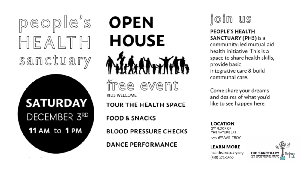 People’s Health Sanctuary Open House